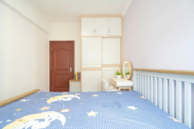 96㎡現(xiàn)代簡約三居室，原木風軟裝打造出日系現(xiàn)代簡約生活的優(yōu)雅與舒適